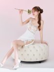 ホワイト　モデル：ゆめ　身長：160cm　着用サイズ：Sサイズ