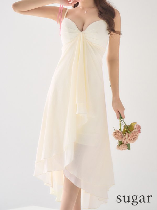 シャンパン モデル：りな　身長：160cm　着用サイズ：Sサイズ