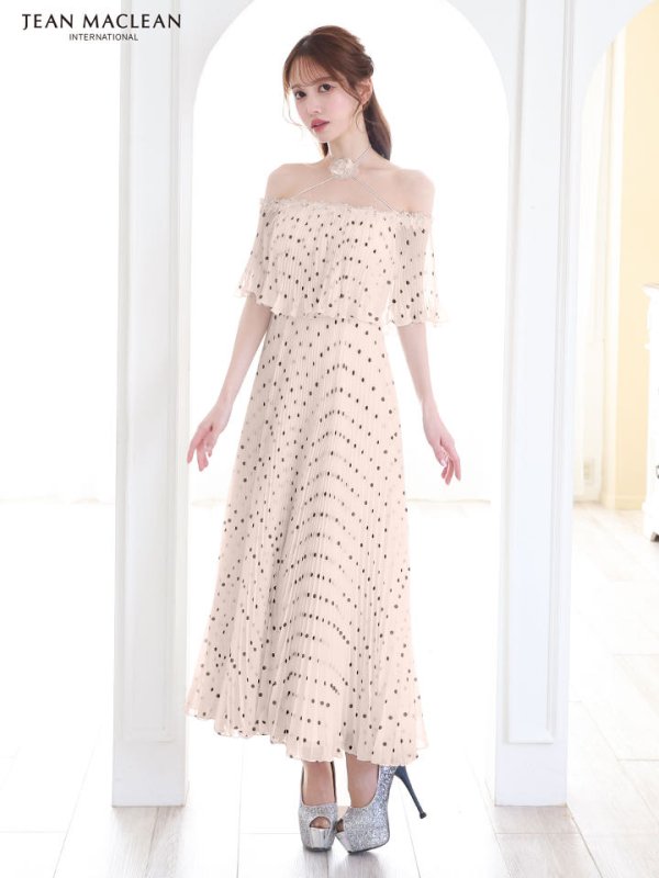 ベージュ　モデル：ゆめ　身長：160cm　着用サイズ：Sサイズ