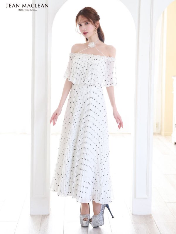 ホワイト　モデル：ゆめ　身長：160cm　着用サイズ：Sサイズ