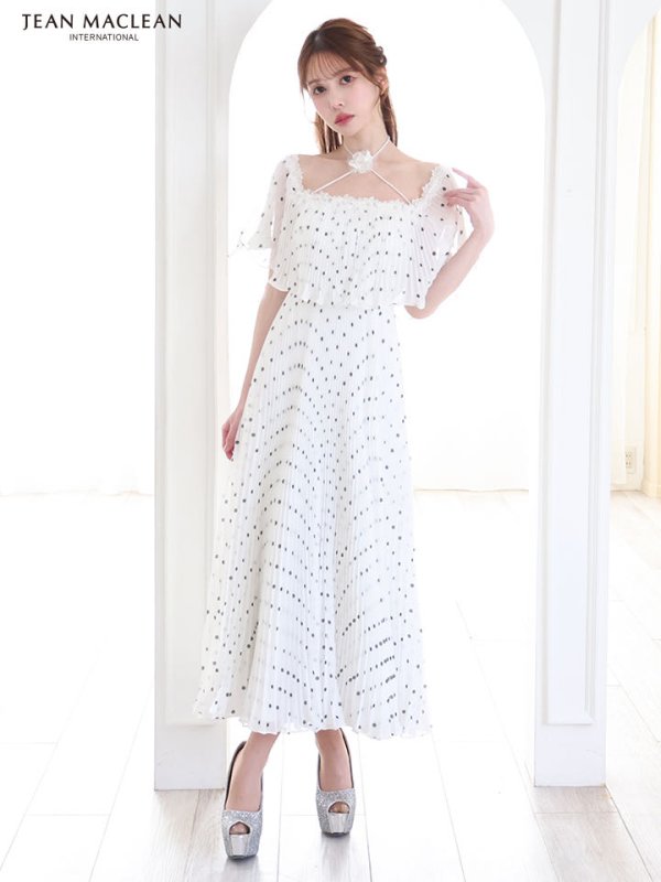 ホワイト　モデル：ゆめ　身長：160cm　着用サイズ：Sサイズ