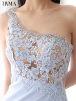 トランキルブルー モデル：まおちゃる　身長：158cm　着用サイズ：Mサイズ