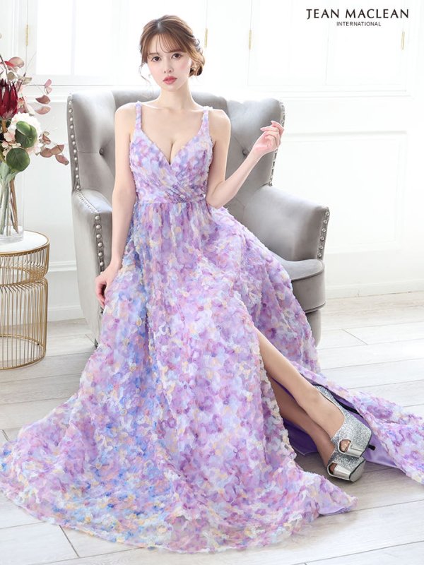 パープル モデル:ゆめ 身長:160cm 着用サイズ:Mサイズ