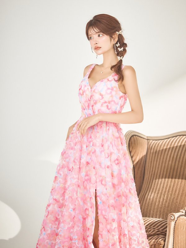 ピンク モデル:まりん 身長:164cm 着用サイズ:Sサイズ