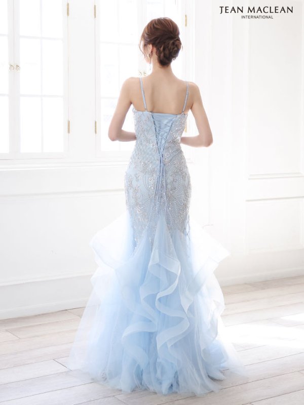 ブルー　モデル：ゆめ　身長：160cm　着用サイズ：Mサイズ