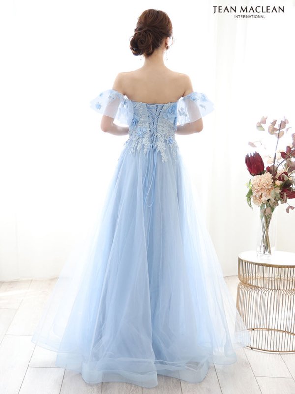 ブルー モデル:ゆめ 身長:160cm 着用サイズ:Mサイズ