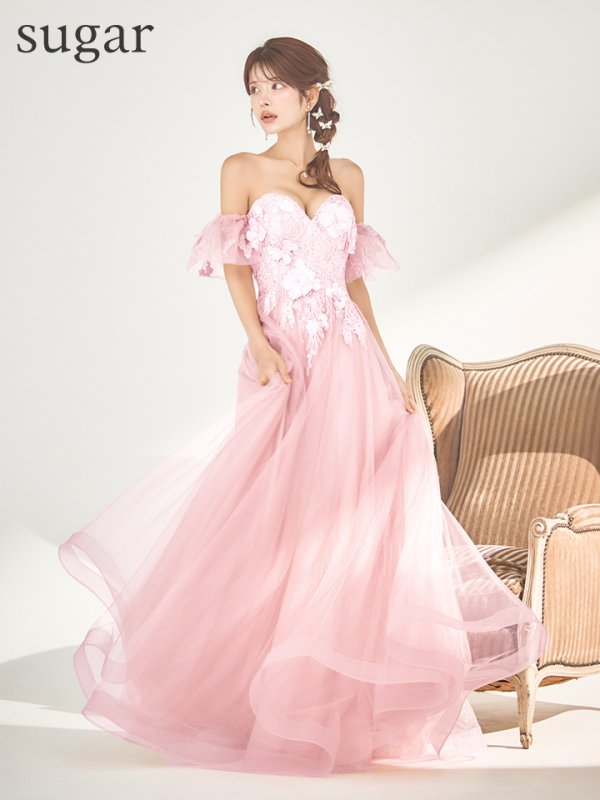 ピンクベージュ モデル:まりん 身長:164cm 着用サイズ:Sサイズ