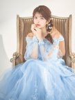 ブルー モデル：まりん　身長：164cm　着用サイズ：Sサイズ