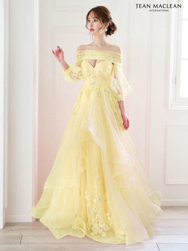 イエロー モデル：ゆめ　身長：160cm　着用サイズ：Mサイズ