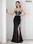 ブラック モデル：まおちゃる　身長：158cm　着用サイズ：Mサイズ