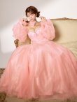 ピンクベージュ モデル：まりん　身長：164cm　着用サイズ：Sサイズ