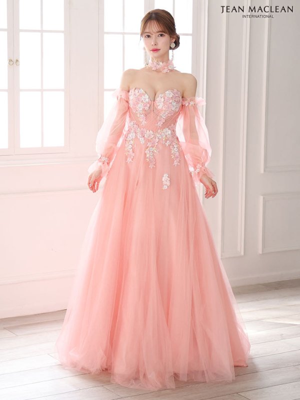 ピンクベージュ モデル：ゆめ　身長：160cm　着用サイズ：Mサイズ