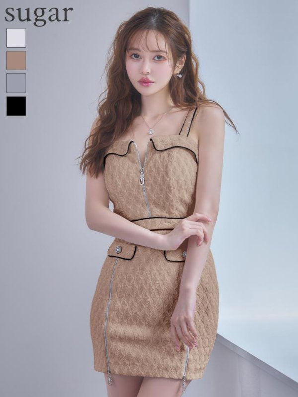 モカベージュ モデル：ゆめ　身長：160cm　着用サイズ：Sサイズ