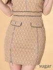 モカベージュ モデル：ゆめ　身長：160cm　着用サイズ：Sサイズ