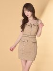 モカベージュ モデル：ゆめ　身長：160cm　着用サイズ：Sサイズ