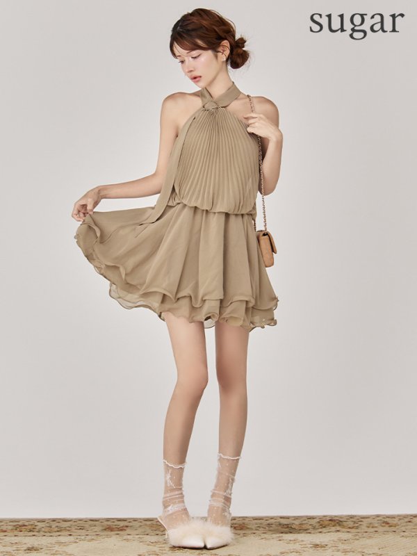 グレージュ　モデル：まりん　身長：164cm　着用サイズ：Sサイズ