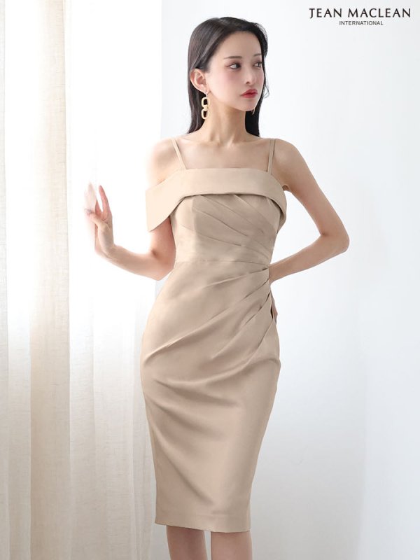 シャンパン モデル：まおちゃる　身長：158cm　着用サイズ：Sサイズ