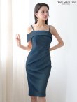 ライトネイビー モデル：まおちゃる　身長：158cm　着用サイズ：Sサイズ