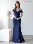 ダークブルー　モデル：ゆめ　身長：160cm　着用サイズ：Mサイズ