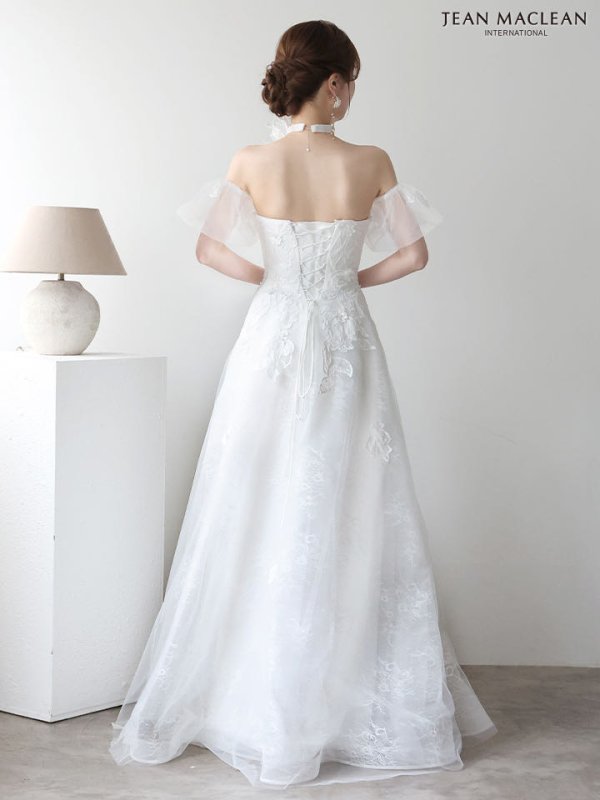 ホワイト　モデル：ゆめ　身長：160cm　着用サイズ：Mサイズ