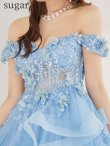 ブルー　モデル：三上悠亜　身長：159cm　着用サイズ：Sサイズ