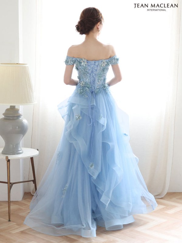 ブルー　モデル：ゆめ　身長：160cm　着用サイズ：Mサイズ