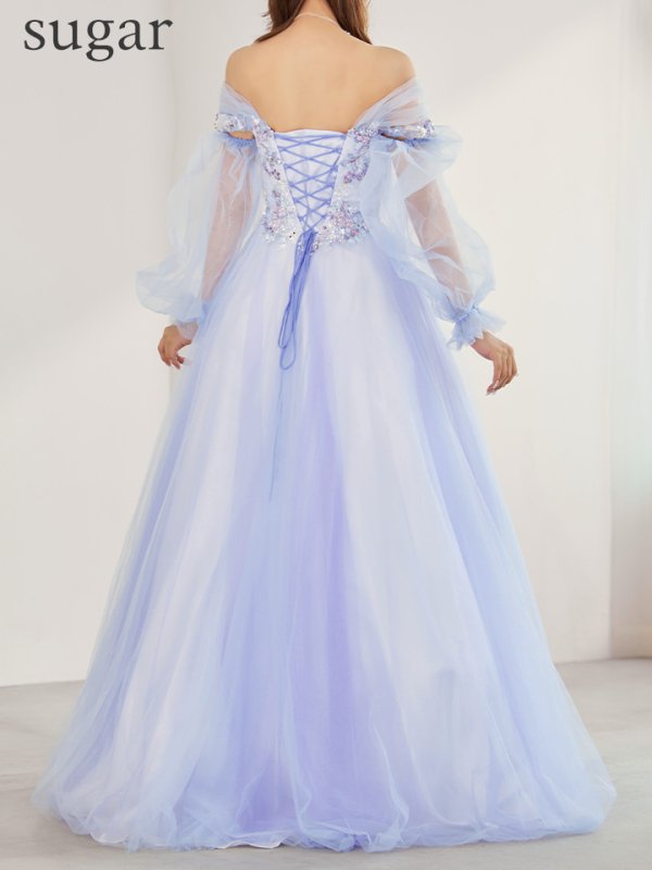 ブルーラベンダー　モデル：三上悠亜　身長：159cm　着用サイズ：Sサイズ