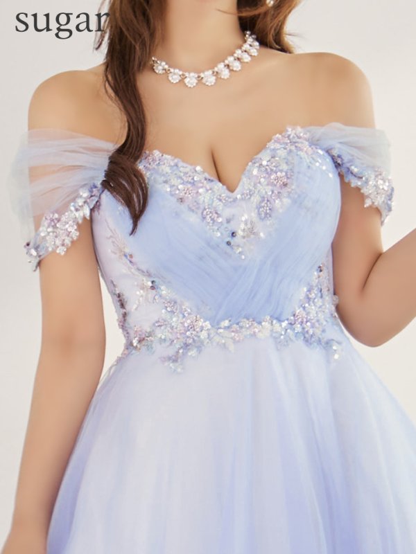 ブルーラベンダー　モデル：三上悠亜　身長：159cm　着用サイズ：Sサイズ