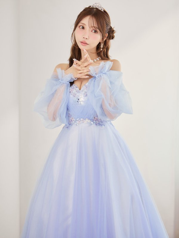 ブルーラベンダー　モデル：三上悠亜　身長：159cm　着用サイズ：Sサイズ