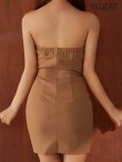 モカベージュ モデル：三上悠亜　身長：159cm　着用サイズ：Sサイズ