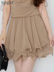 グレージュ　モデル：ももか　身長：156cm　着用サイズ：Sサイズ