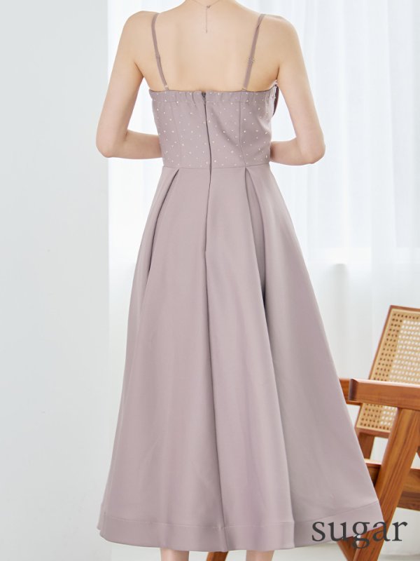 グレイッシュモーヴ モデル：ゆめ　身長：160cm　着用サイズ：Sサイズ