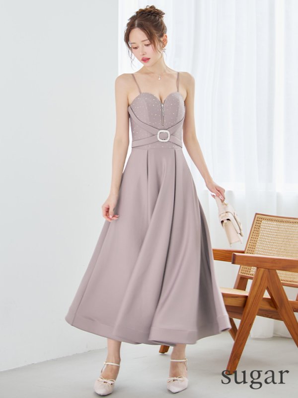 グレイッシュモーヴ モデル：ゆめ　身長：160cm　着用サイズ：Sサイズ