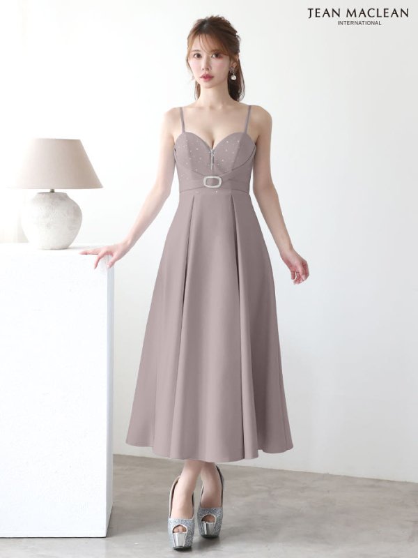 グレイッシュモーヴ モデル：ゆめ　身長：160cm　着用サイズ：Sサイズ