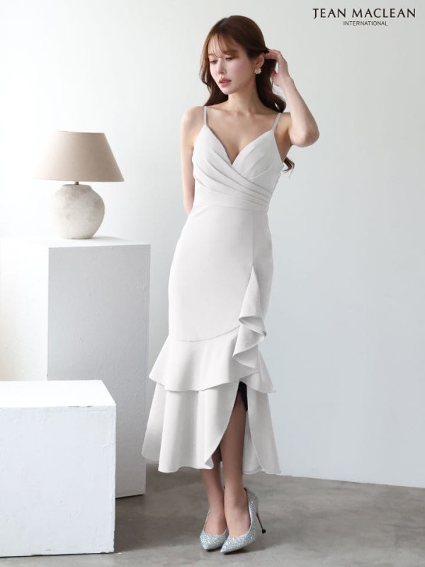 ホワイト モデル：ゆめ　身長：160cm　着用サイズ：Sサイズ