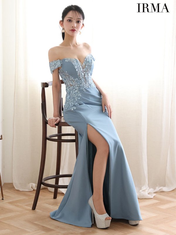 ロストブルー モデル：まおちゃる　身長：158cm　着用サイズ：Mサイズ