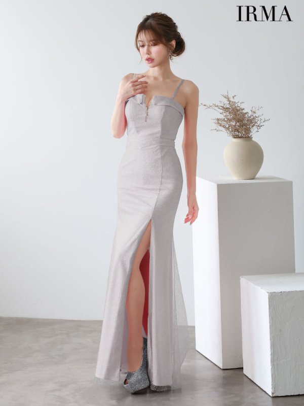 グレー モデル：ゆめ　身長：160cm　着用サイズ：Mサイズ