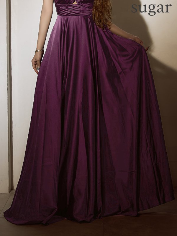 グレープパープル モデル：リリ　身長：169cm　着用サイズ：Sサイズ