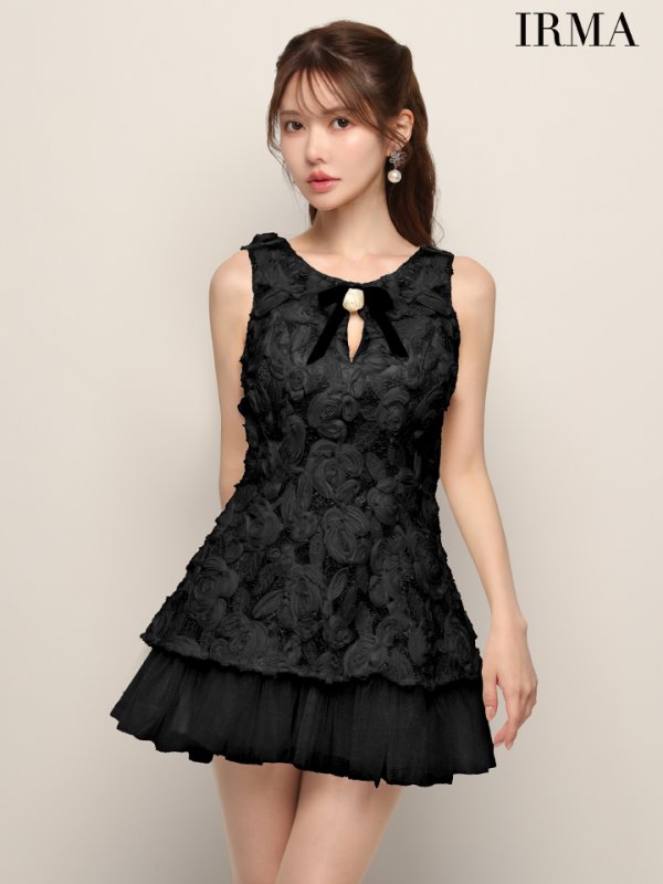 ブラック モデル：ゆめ　身長：160cm　着用サイズ：Sサイズ