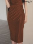 チョコブラウン モデル：まおちゃる　身長：158cm:Sサイズ