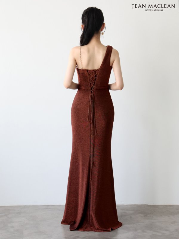 チョコブラウン モデル：まおちゃる　身長：158cm:Mサイズ