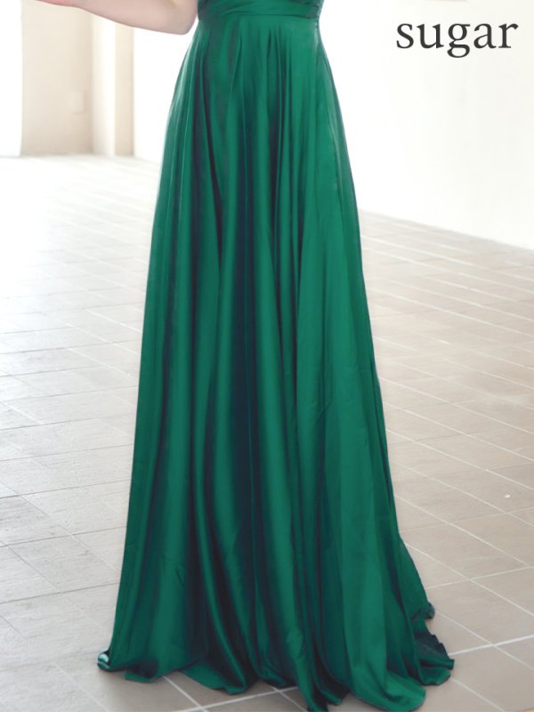 グリーン　モデル：ゆめ　身長：160cm　着用サイズ：Sサイズ