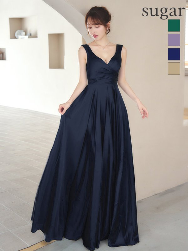 ネイビー　モデル：ゆめ　身長：160cm　着用サイズ：Sサイズ