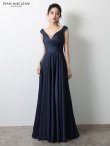 ネイビー　モデル：まおちゃる　身長：158cm　着用サイズ：Mサイズ