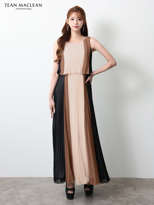 ベージュxモカ モデル:あみ 身長:163cm 着用サイズ:Sサイズ