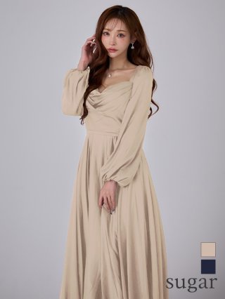 ロングドレス ゴールド - sugar（シュガー）