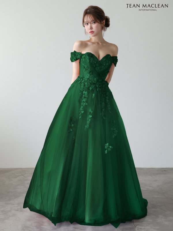 グリーン　モデル：ゆめ　身長：160cm　着用サイズ：Mサイズ