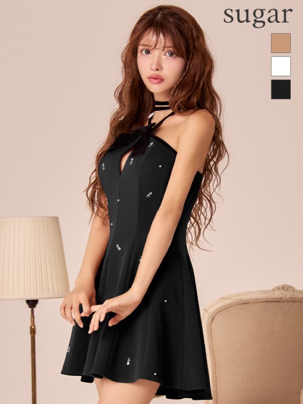 ブラック モデル：まりん　身長：164cm 　着用サイズ：Sサイズ