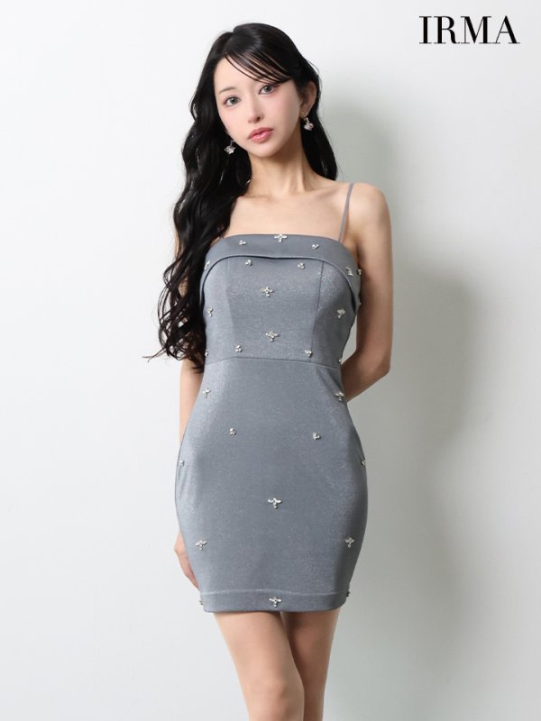 グレー　モデル：まおちゃる　身長：158cm　着用サイズ：Sサイズ