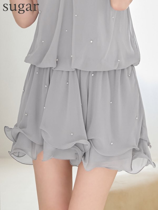 グレー　モデル：ゆめ　身長：160cm　着用サイズ：Sサイズ